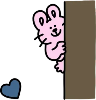 하트하트 김토끼 By @KakaoEmoticon telegram stickers