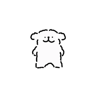 💬 27f67ecb dog, pet, animal, cute, cartoon, sticker telegram sticker