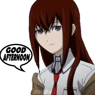 ☀️ 76a961e3 GOOD AFTERNOON Anime, Sapaan, Siang, Selamat siang, Karakter telegram sticker