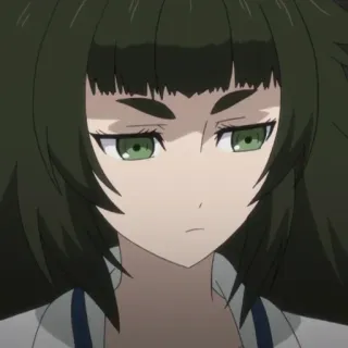 ⏱ 34820d95 Anime, Frau, Cartoon, Porträt, Ernst telegram sticker