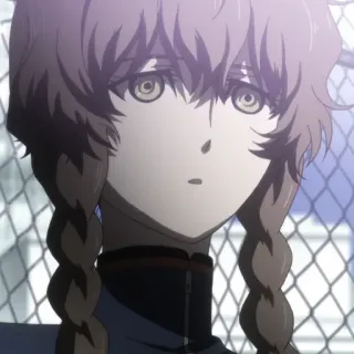 ⏱ 7c6f85d2 Anime, Mädchen, braune Haare, Zöpfe telegram sticker