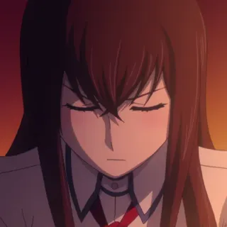 ⏱ 90f40e94 Anime, Mädchen, wütend, verärgert, ernst telegram sticker