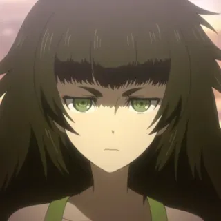 ⚙️ f4cdde5c Mayuri Shiina Steins;Gate Anime, Cartoon, Weiblich, Mädchen, Steins Gate, Mayuri Shiina telegram sticker