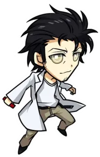 Steins;Gate "Feel On" telegram stickers