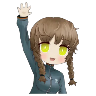 Steins;Gate Randomness telegram stickers