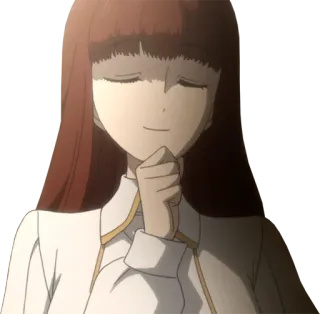 STEINS;GATE - @cutiepje whatsapp stickers