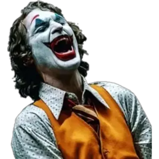 🤡 2181f112 Joker Joker, Badut, Film, Karakter, Tertawa, Penjahat telegram sticker
