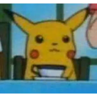 🙂 4f23ea1b Pikachu Pikachu, Pokémon, Minum, Kartun telegram sticker