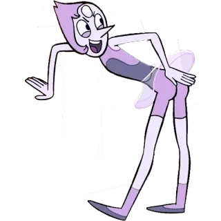 😝 f0f27ae3 Pearl Steven Universe 卡通, 动画, 角色, 珍珠, 史蒂芬宇宙, 粉丝作品 telegram sticker