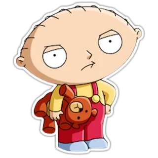 😕 e56b693f Stewie Griffin Family Guy Stewie Griffin, Family Guy, Cartoon, Baby, Personage, Comedy telegram sticker