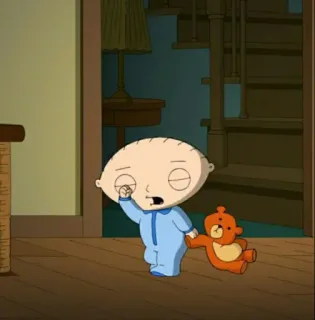 🧸 08de365a Stewie Griffin Family Guy Dibujo animado, Bebé, Stewie Griffin, Padre de familia, Televisión, Personaje telegram sticker