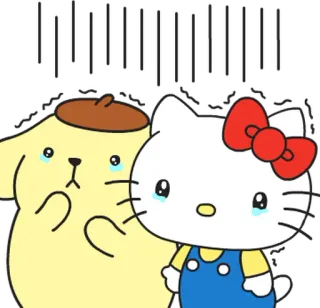 산리오 친구들은 즐거워 By @KakaoEmoticon whatsapp stickers