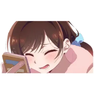 👼 43856f7d Chizuru Ichinose Rent-A-Girlfriend 动漫, 漫画, 千鹤, 一之濑, 出租女友 telegram sticker