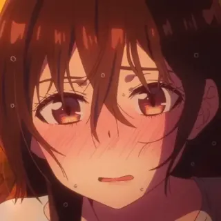 👼 d0d9cce4 Chizuru Ichinose Rent-A-Girlfriend 动漫, 千鹤, 出租女友, 可爱, 女孩 telegram sticker