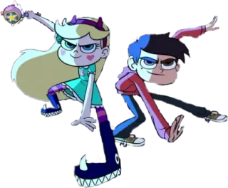 Стар против сил зла telegram stickers