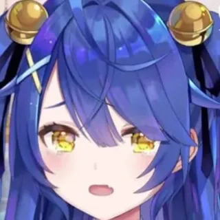 😀 6cd97ead Anime, Vtuber, Carino, Ragazza, Arte digitale, Personaggio telegram sticker