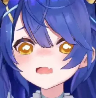 🥺 eb977319 Anime, Ragazza, Cartone animato, Carino, Ragazza anime, Kawaii telegram sticker