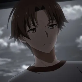 ⭐ 3adaf5df Ayanokoji Kiyotaka Classroom of the Elite アニメ, マンガ, キャラクター, ポートレート telegram sticker