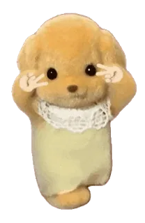 ⭐ 76b0a57a anjing, binatang, imut, perdamaian, mainan, stiker telegram sticker