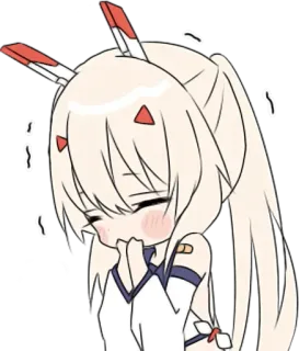 😂 25668dc8 Anime, Carino, Kawaii, Cartone animato, Adesivo, Chibi telegram sticker