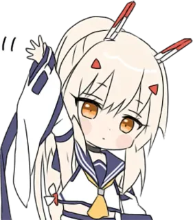 👋 586f9c3b Anime, Chibi, Carino, Adesivo, Manga telegram sticker