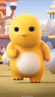 ✨ ac860308 imut, kartun, kuning, animasi, karakter whatsapp sticker