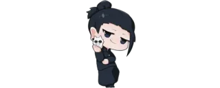 ✨ 1009b065 Anime, Chibi, Fofo, Personagem, Arte whatsapp sticker