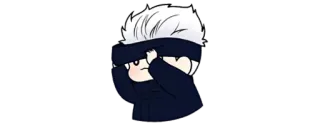 ✨ 1ad9d8c0 Gojo Satoru Jujutsu Kaisen Anime, Mangá, Gojo, Satoru, Jujutsu Kaisen, Chibi whatsapp sticker