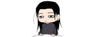 ✨ 606c72a4 Desenho animado, Personagem, Sonolento, Fofo, Emo whatsapp sticker