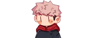 ✨ a8bbcb09 Yuji Itadori Jujutsu Kaisen Anime, Mangá, Jujutsu Kaisen, Yuji Itadori, Sticker Personagem whatsapp sticker