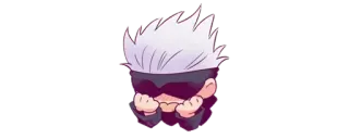 ✨ ab6274c4 Satoru Gojo Jujutsu Kaisen Anime, Mangá, Chibi, Personagem, Gojo, Jujutsu Kaisen whatsapp sticker