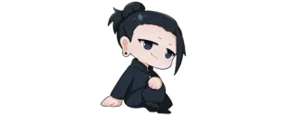 ✨ b104d1e3 Suguru Geto Jujutsu Kaisen Anime, Mangá, Suguru Geto, Jujutsu Kaisen, Chibi, Fanart whatsapp sticker