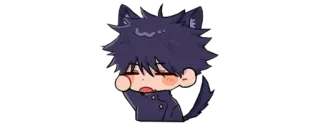 ✨ bd567754 Anime, Chibi, Catboy, Fofo, Kawaii, Mangá, Animal de estimação whatsapp sticker