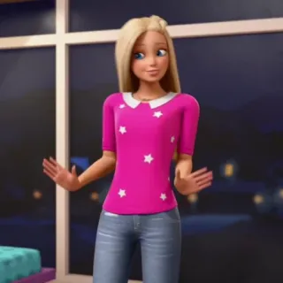 💗 a51e3fb1 Barbie การ์ตูน, ตุ๊กตา, บาร์บี้, แฟชั่น, ผมบลอนด์, อนิเมชั่น, เด็กผู้หญิง telegram sticker