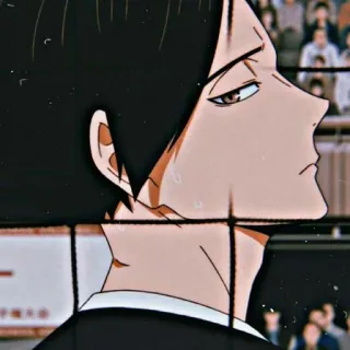 😠 78100720 Anime, Nhân vật, Bóng chuyền telegram sticker