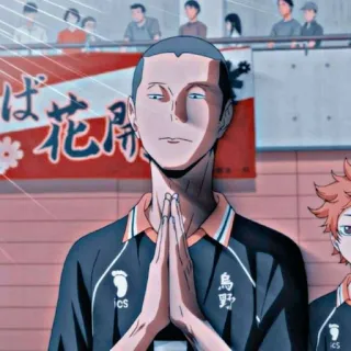 🛐 8d8dd998 Daichi Sawamura Haikyuu!! Anime, Haikyuu, Daichi Sawamura, Bóng chuyền telegram sticker