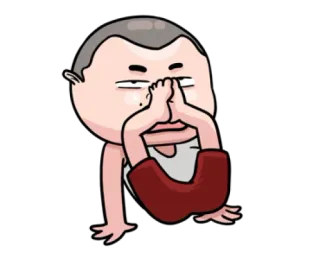 🙊 f1882dfb Dibujo animado, Personaje, Divertido, Emoji telegram sticker