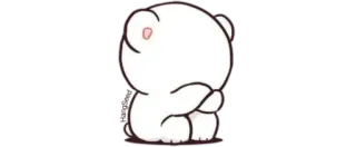 ✨ cf7bf8bc ours, mignon, animal, dessin animé, kawaii, autocollant telegram sticker