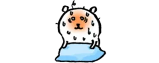 🧸 55d43076 lindo, animal, dibujos animados, kawaii, pegatina whatsapp sticker