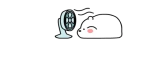 👑 871ab4be oso, fan, lindo, dibujos animados, animal, We Bare Bears whatsapp sticker