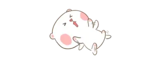 👑 93abcd4f oso, lindo, pegatina, dibujos animados, animal whatsapp sticker