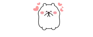 🧸 c659caca lindo, animal, conejo, dibujo animado, frustrado, enojado, kawaii whatsapp sticker