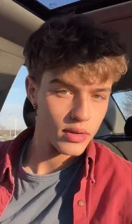 🍯 a8147824 pria, potret, dalam ruangan, selfie, orang, dewasa muda, model whatsapp sticker