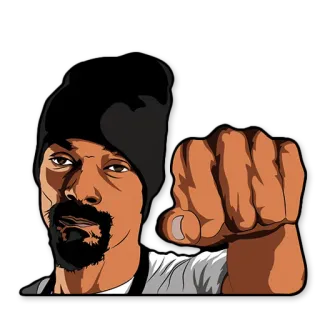 HOOD @RAPMUSICTIME telegram stickers