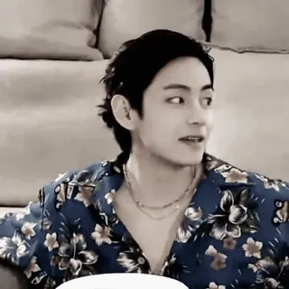 👤 8b092a93 V kpop, BTS, V, Kim Taehyung, cantor, celebridade whatsapp sticker