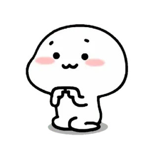 😀 a12788c1 mignon, dessin animé, animation, simple, kawaii telegram sticker