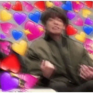 😀 892dc57f coeurs, K-pop, amour, affection, fan, divertissement whatsapp sticker