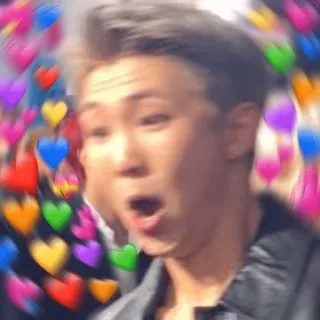 😀 a5cd9a7c coeurs, amour, adorant, fan, personne, mignon whatsapp sticker