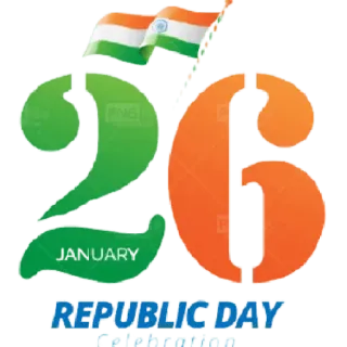 😀 6afd62f9 JANUARY REPUBLIC DAY Ngày Cộng hòa, Ấn Độ, Cờ, Lễ kỷ niệm, 26 tháng 1, Cờ Ấn Độ telegram sticker