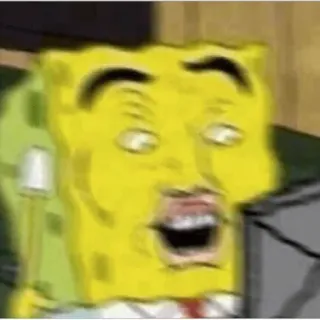 😀 627de6d2 Spongebob Squarepants spongebob, dibujos animados, divertido, meme, nickelodeon, animación whatsapp sticker